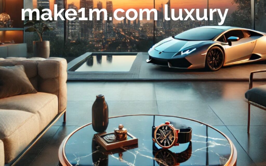 Redefining Opulence: How Make1m.com Luxury is Shaping the Future of High-End Living