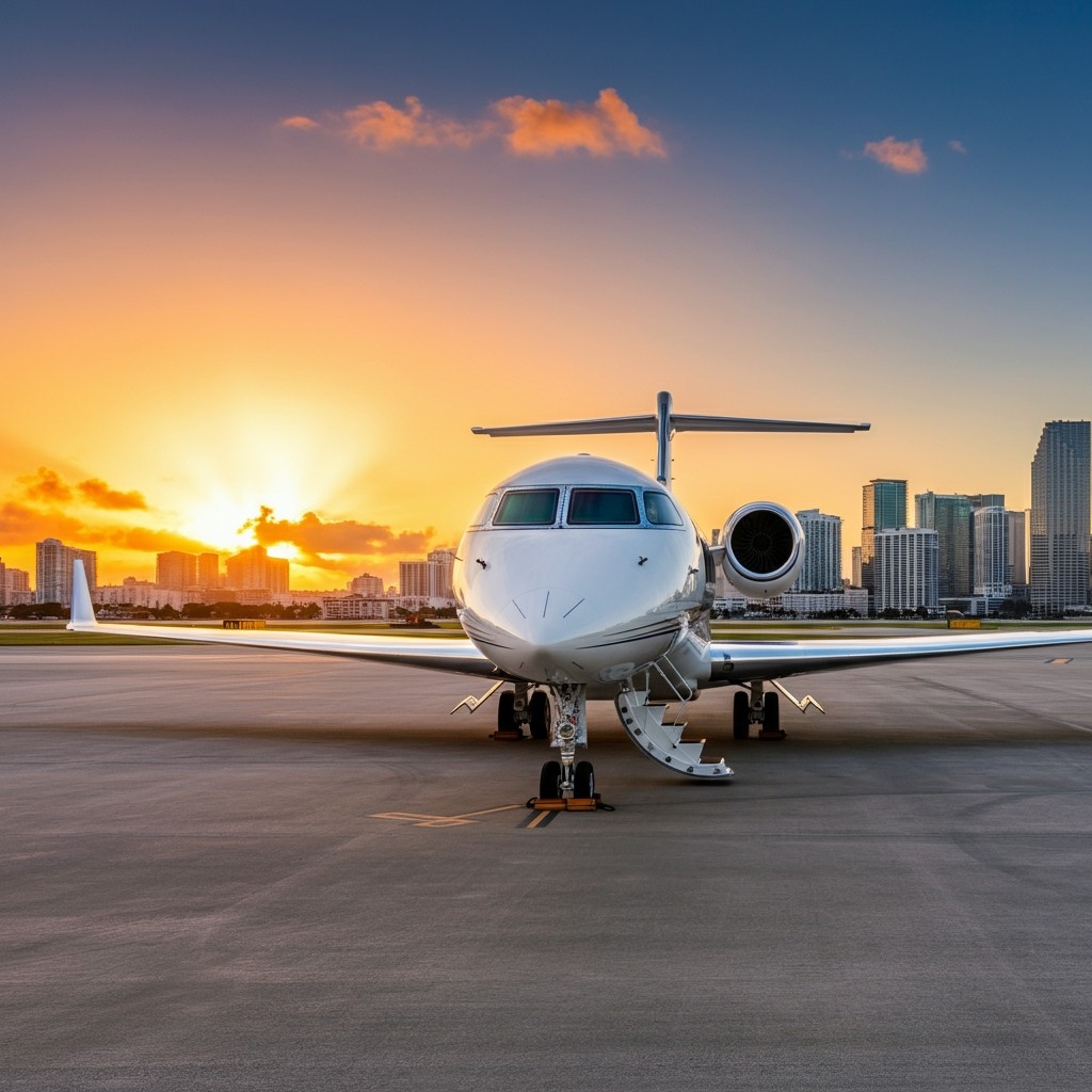 Miami Awaits: Arrive in Luxury with Your Private Jet 