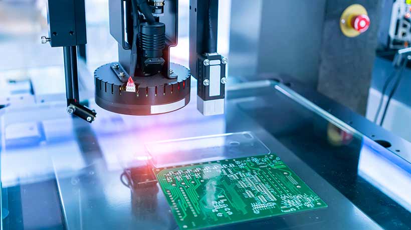 High-Precision PCB Inspection Using Machine Vision AOI